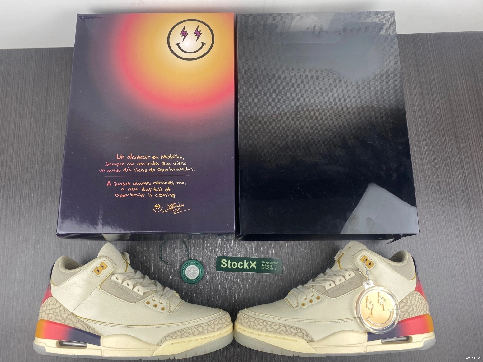 Jordan Retro Balvin 3 SP FN0344-901 - Men's J 0424